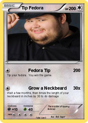 Pokemon Tip Fedora