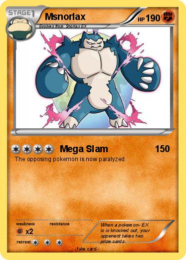 Pokemon Msnorlax