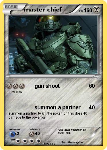 Pokemon master chief