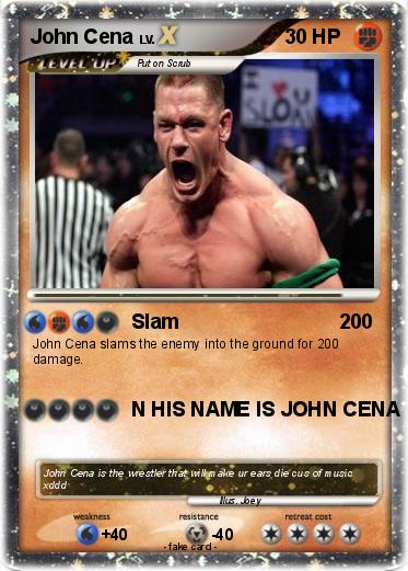 Pokemon John Cena