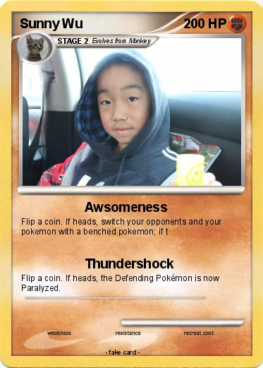 Pokemon Sunny Wu
