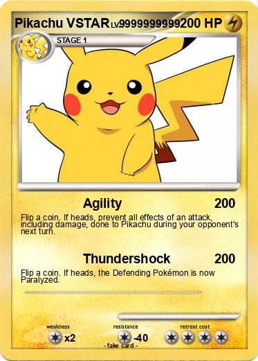 Pokemon Pikachu VSTAR