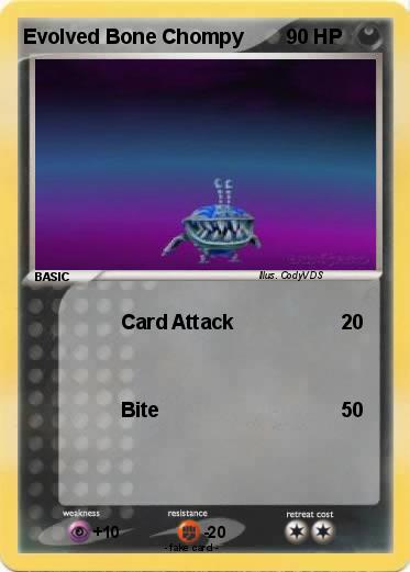 Pokemon Evolved Bone Chompy