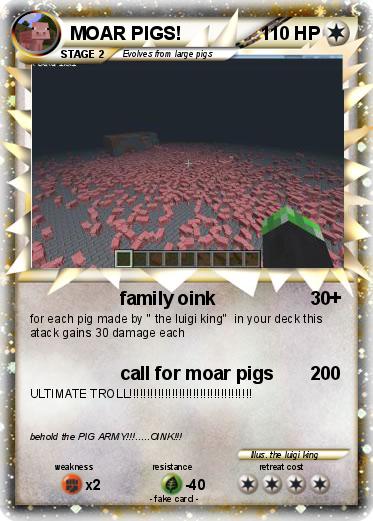 Pokemon MOAR PIGS!