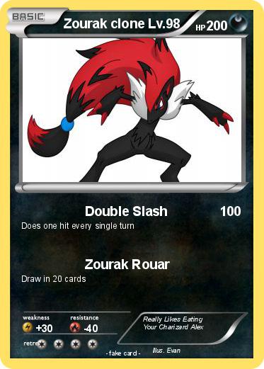 Pokemon Zourak clone Lv.98