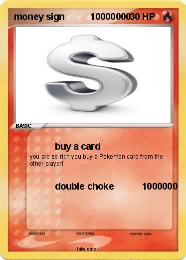 Pokemon money sign          10000000