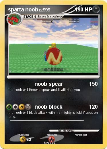 Pokemon sparta noob
