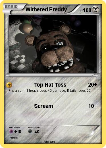 Pokemon Withered Freddy