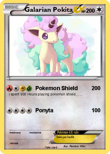 Pokemon Galarian Pokita