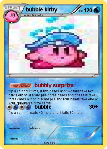 Pokemon bubble kirby