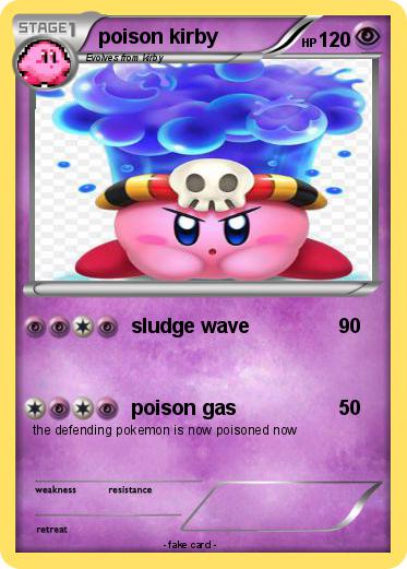 Pokemon poison kirby