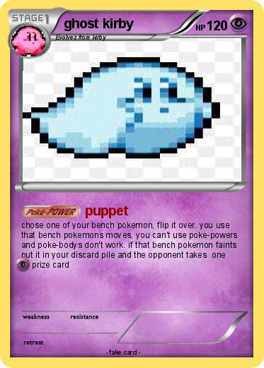 Pokemon ghost kirby