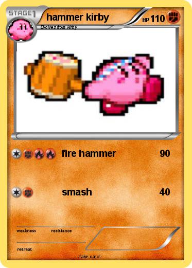 Pokemon hammer kirby