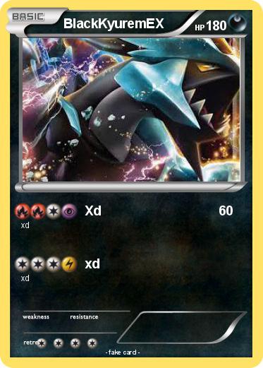 Pokemon BlackKyuremEX