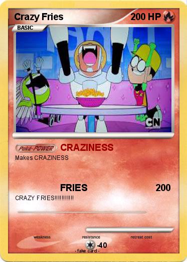 Pokemon Crazy Fries