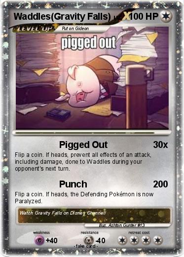 Pokemon Waddles(Gravity Falls)