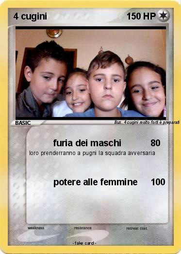 Pokemon 4 cugini