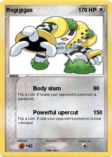 Pokemon Regigigas