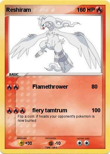 Pokemon Reshiram