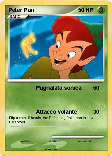 Pokemon Peter Pan