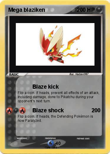 Pokemon Mega blaziken