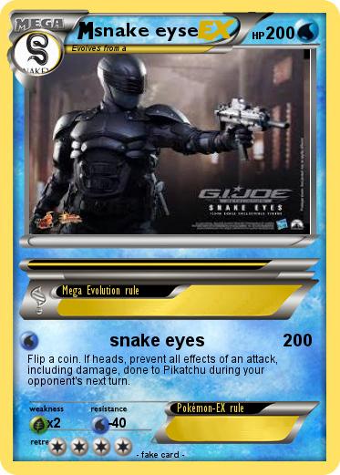 Pokemon snake eyse