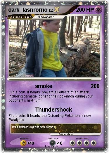 Pokemon dark  lasnrorno