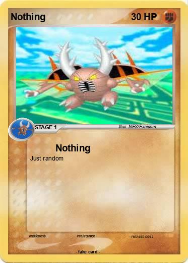 Pokemon Nothing