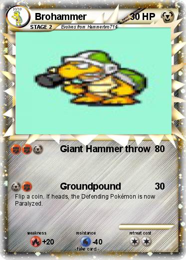 Pokemon Brohammer