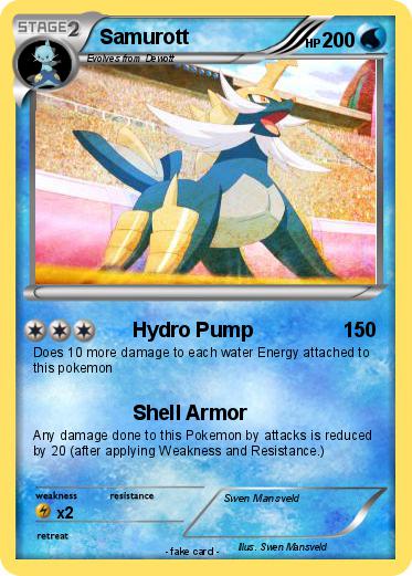 Pokemon Samurott