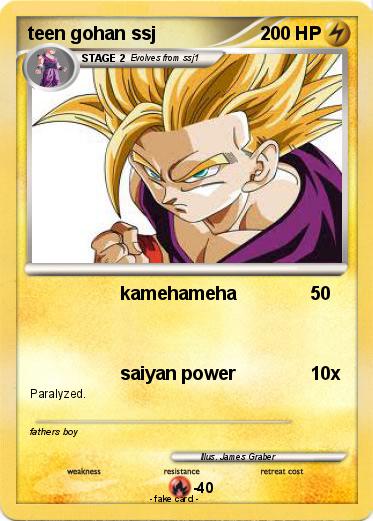 Pokemon teen gohan ssj