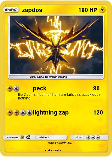 Pokemon zapdos