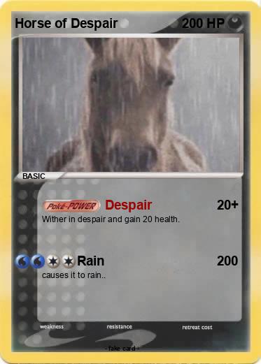 Pokemon Horse of Despair