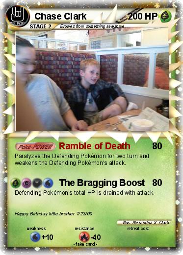 Pokemon Chase Clark