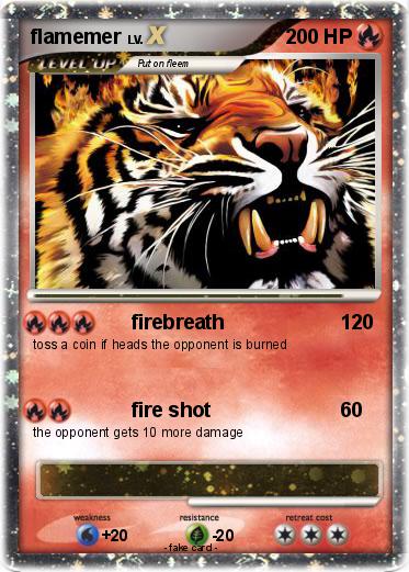 Pokemon flamemer