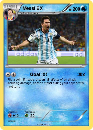 Pokemon Messi EX