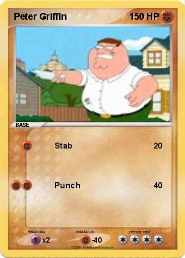 Pokemon Peter Griffin
