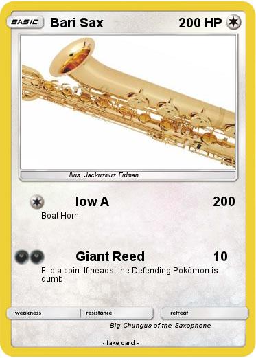 Pokemon Bari Sax