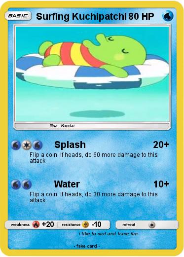 Pokemon Surfing Kuchipatchi
