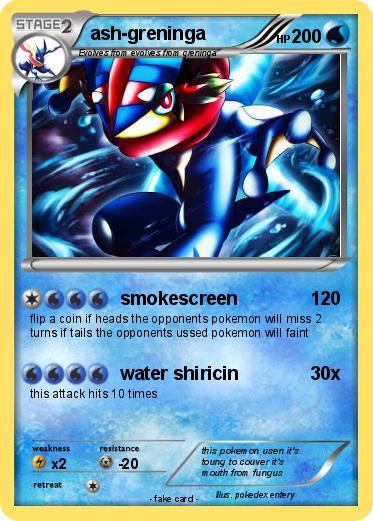 Pokemon ash-greninga