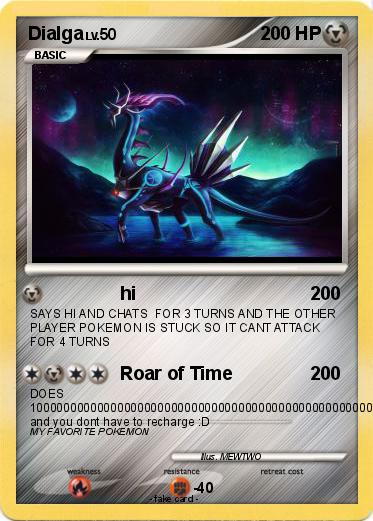 Pokemon Dialga
