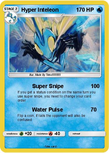 Pokemon Hyper Inteleon