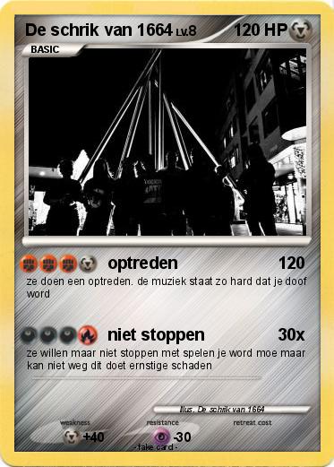 Pokemon De schrik van 1664