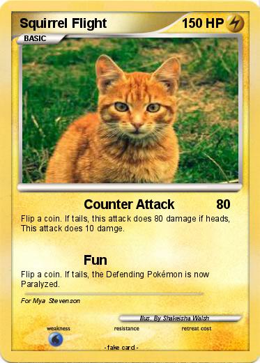 Pokemon Squirrel Flight