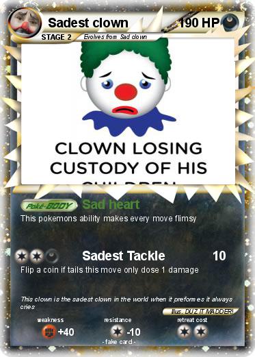 Pokemon Sadest clown