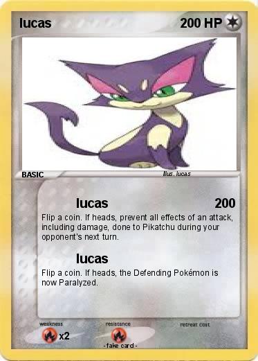 Pokemon lucas