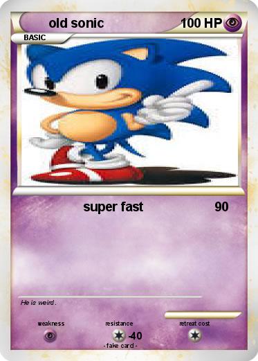 Pokemon old sonic