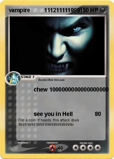 Pokemon vampire         111211111999