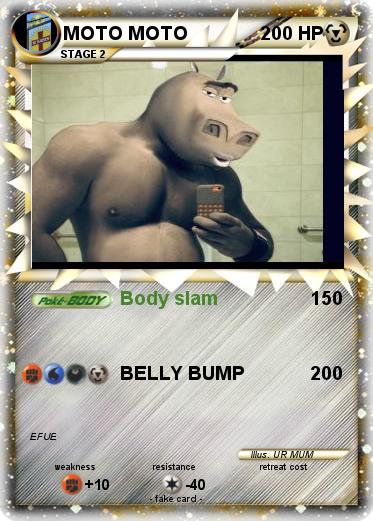 Pokemon MOTO MOTO