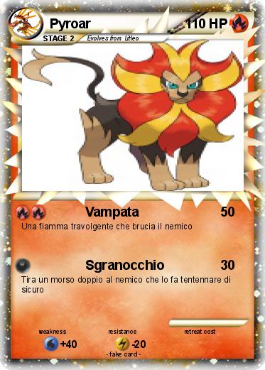 Pokemon Pyroar